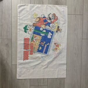 80s super Mario and Zelda 1988 bedsheet set vintage NEAR PERFECT CONDITION